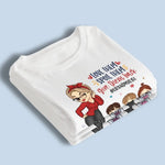 Together On The Road - Family Personalized Custom Unisex T-shirt, Hoodie, Sweatshirt - Gift For Grandma