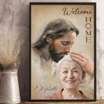 Custom Photo Remembering You With Love - Memorial Personalized Custom Vertical Poster - Sympathy Gift For Family