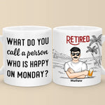 I Start A New Chapter In Life - Personalized Custom Mug - Appreciation, Retirement Gift For Coworkers, Retirees