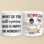 I Start A New Chapter In Life - Personalized Custom Mug - Appreciation, Retirement Gift For Coworkers, Retirees