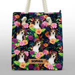 Custom Photo Summer Is Calling - Dog & Cat Personalized Custom Beach Bag - Summer Vacation Gift For Dog Lovers