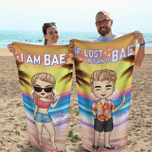L'amour estival ne ressemble à aucun autre - Serviette de plage personnalisée pour couple - Cadeau de vacances d'été pour mari et femme, anniversaire