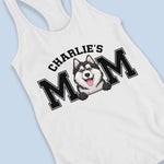 Best Mommy Ever - Dog & Cat Personalized Custom Racer Back Tank Top - Gift For Mom, Dog Lovers