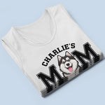 Best Mommy Ever - Dog & Cat Personalized Custom Racer Back Tank Top - Gift For Mom, Dog Lovers