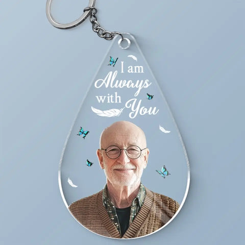 Custom Photo Memorial Gifts - Personalized Acrylic Keychain