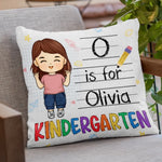 Custom Name Kindergarten Gifts for Kids - Personalized Pillow