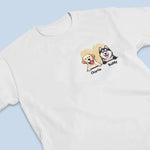 The Dog Is The God Of Frolic - Dog Personalized Custom Back And Front Printed Unisex T-shirt - Gift For Mom, Dog Lovers