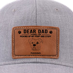 Your Loyal Pup Is Forever Grateful - Dog Personalized Custom Leather Patch Hat - Gift For Pet Owners, Pet Lovers