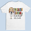 Apprenez-leur à être gentils - T-shirt unisexe personnalisé, sweat à capuche, sweat-shirt - Cadeau pour enseignant