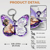 Custom Photo We Miss You And love You Always - Memorial Personalized Custom Shaped Acrylic Keychain - Sympathy Gift For Family Members