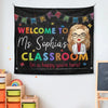 Bienvenue dans ma classe - Tapisserie personnalisée pour enseignant - Cadeau pour enseignant