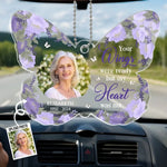 Custom Photo I Am Always With You - Memorial Personalized Custom Car Ornament - Acrylic Custom Shaped - Sympathy Gift For Family
