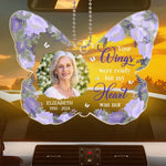 Custom Photo I Am Always With You - Memorial Personalized Custom Car Ornament - Acrylic Custom Shaped - Sympathy Gift For Family