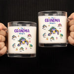 We Keep Moving Forward Like Turtles - Family Personalized Custom Glass Mug - Gift For Grandma