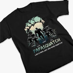 Custom Name Papasquatch Gifts for Dad - Personalized Apparel