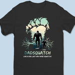 Custom Name Papasquatch Gifts for Dad - Personalized Apparel