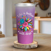 Dogs Leave Pawprints On Our Hearts - Dog Personalized Custom Aluminum Changing Color Cup - Gift For Pet Owners, Pet Lovers