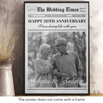 Custom Photo I Love Doing Life With You - Couple Personalized Custom Vertical Poster - Gift For Husband Wife, Anniversary