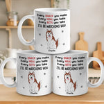 We Observe With Delight - Dog Personalized Custom Mug - Gift For Pet Owners, Pet Lovers