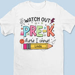 Back To School, Back To Cool - Personalized Custom Kid T-shirt - Back To School Gift For Kid