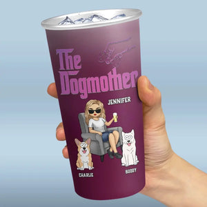 The Dogmother - Gobelet personnalisé en aluminium changeant de couleur pour chien et chat - Cadeau pour propriétaires et amoureux des animaux