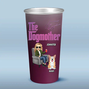 The Dogmother - Gobelet personnalisé en aluminium changeant de couleur pour chien et chat - Cadeau pour propriétaires et amoureux des animaux