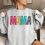 Custom Name Mama Gifts for Mom - Personalized Sweater