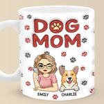 Life Is Hard, Pets Make It Better - Dog & Cat Personalized Custom 3D Inflated Effect Printed Mug - Gift For Dog Moms, Dog Lovers