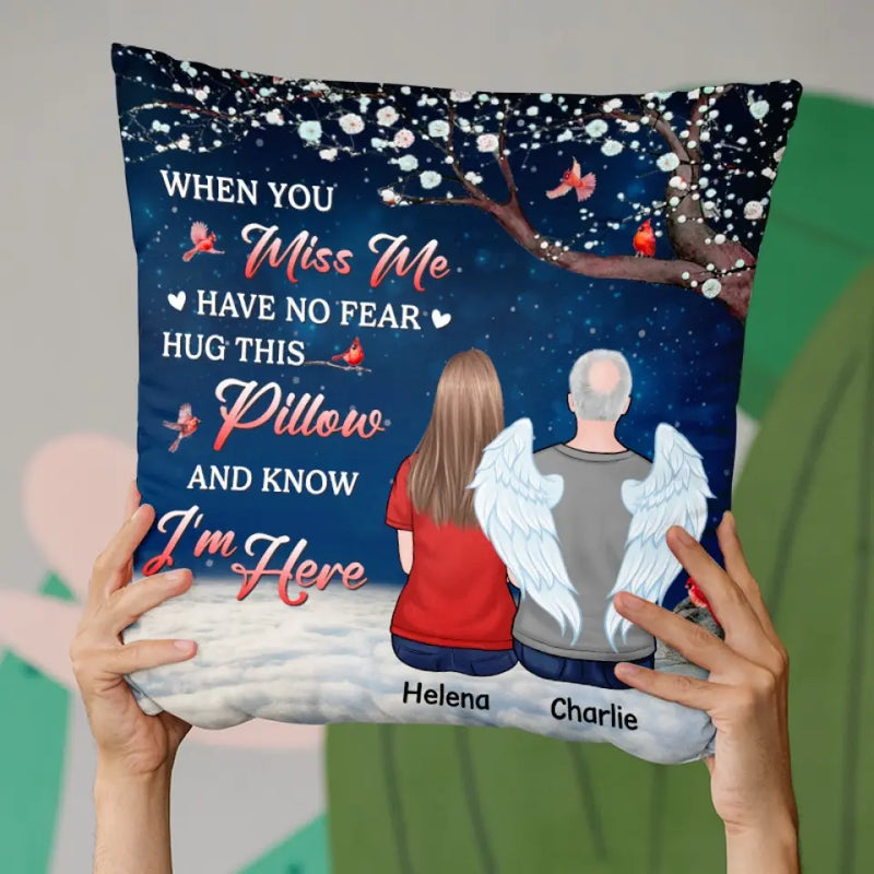 Your Life Was A Blessing, Your Memory A Treasure - Memorial Personalized Custom Pillow - Sympathy Gift For Family Members