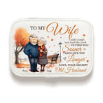 I Just Want To Be Your Last - Couple Personalized Custom Jewelry Case - Gift For Husband Wife, Anniversary