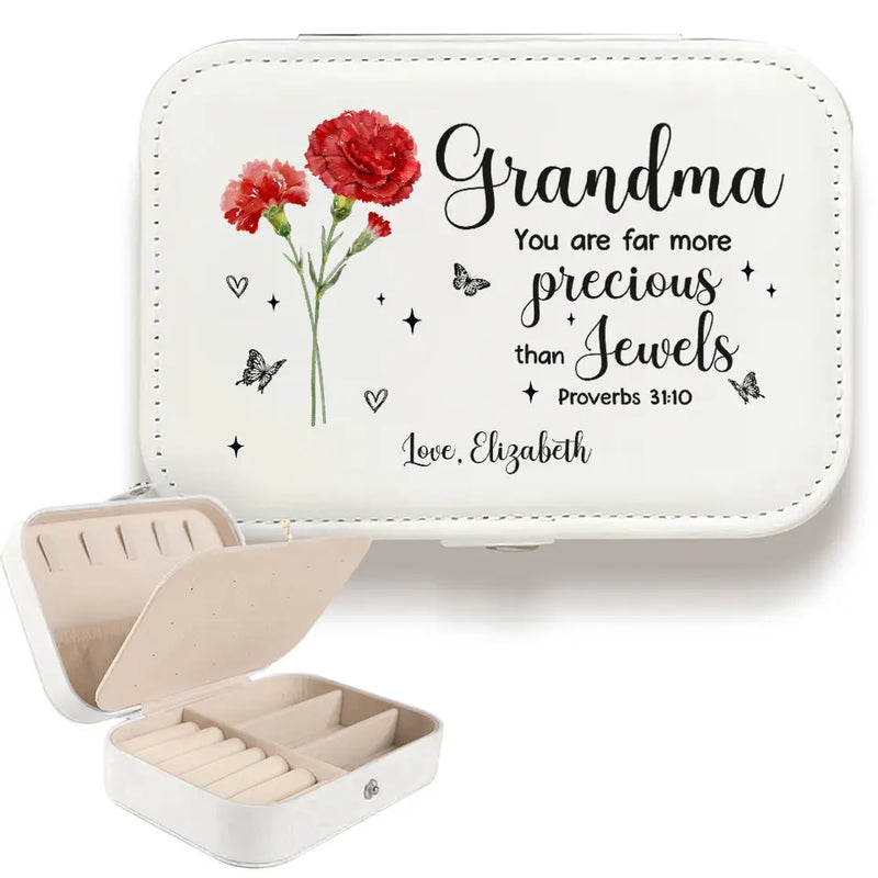 We Have Loved You Our Whole Lives - Family Personalized Custom Jewelry Case - Gift For Mom, Grandma