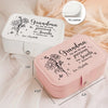 You Are Far More Precious Than Jewels - Family Personalized Custom Jewelry Case - Gift For Mom, Grandma