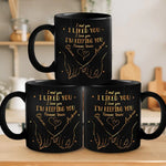 You’ll Always Be My Favorite Person - Couple Personalized Custom Black Mug - Gift For Husband Wife, Anniversary