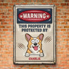 Life Would Be Ruff Without You - Dog Personalized Custom 3D Inflated Effect Printed Metal Sign - House Warming Gift For Pet Owners, Pet Lovers