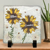 The Limitless Love Of A Mother, A Force That Knows No Bounds - Family Personalized Custom Square Shaped Stone With Stand - Gift For Mom, Grandma