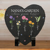 The Mother's Love Is More Beautiful Than Any Flower  - Family Personalized Custom Heart Shaped Stone With Stand - Gift For Mom, Grandma