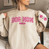 I'm A Cool Fur Mom - Dog & Cat Personalized Custom Unisex Sweatshirt With Design On Sleeve - Gift For Pet Owners, Pet Lovers
