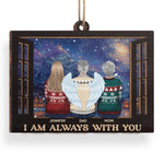 Custom Angel Family Christmas Gifts - Personalized Ornament