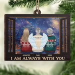 Custom Angel Family Christmas Gifts - Personalized Ornament