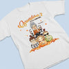 Mommy's Little Pumpkins - Family Personalized Custom Unisex T-shirt, Hoodie, Sweatshirt - Halloween Gift For Mom, Grandma