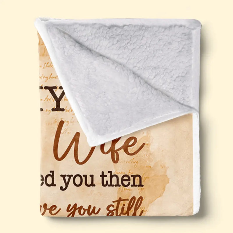 Our Hearts Speak The Same Language - Couple Personalized Custom Blanket - Gift For Husband Wife, Anniversary