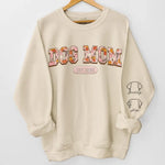 Just A Girl And Her Fur Baby, Taking On The World Paw By Paw - Dog & Cat Personalized Custom Unisex Sweatshirt With Design On Sleeve - Gift For Dog Lovers
