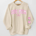 Pawsitively The Love Of My Life - Dog & Cat Personalized Custom Unisex Sweatshirt With Design On Sleeve - Gift For Pet Owners, Pet Lovers