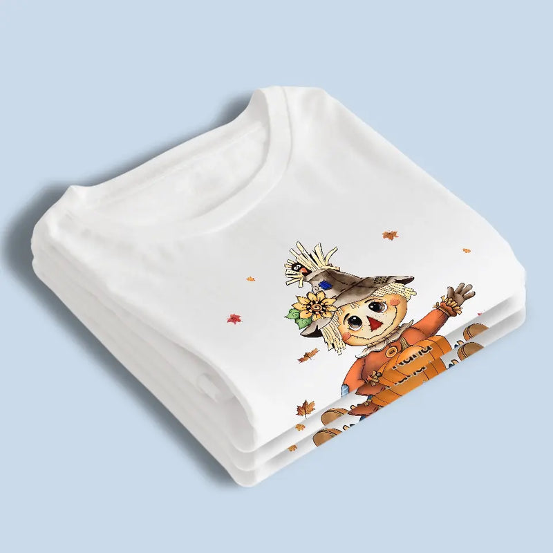 We Turn Pumpkins Into Magical Memories - Family Personalized Custom Unisex T-shirt, Hoodie, Sweatshirt - Halloween Gift For Mom, Grandma