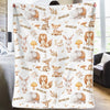 Small But Mighty, Like A Baby Elephant - Family Personalized Custom Baby Blanket - Gift For Baby Kids, Newborn Baby