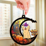 One Spooktacular Dog - Dog Personalized Window Hanging Suncatcher - Halloween Gift For Pet Owners, Pet Lovers