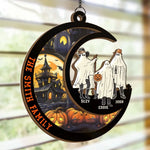 We Are The Things That Others Fear - Family Personalized Window Hanging Suncatcher - Halloween Gift For Family Members