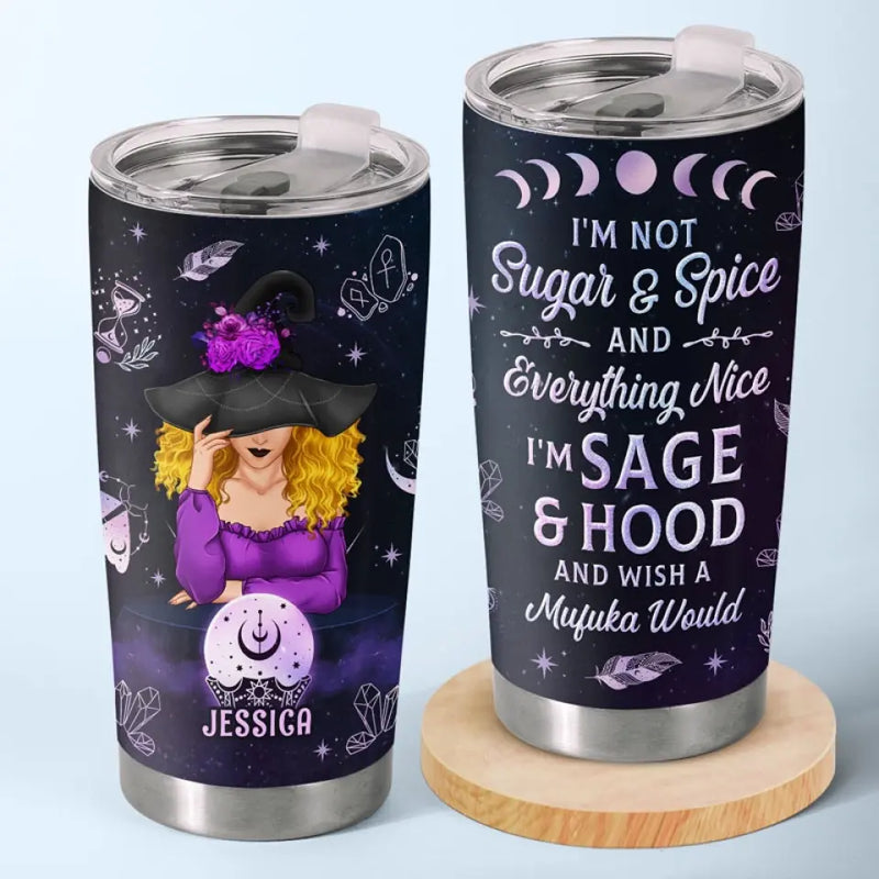 Witch Vibes Only - Personalized Custom Witch Tumbler - Halloween Gift For Witches, Yourself