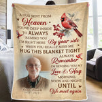 Custom Photo Memorial Cardinal Gifts - Personalized Blanket