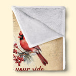 Custom Photo Memorial Cardinal Gifts - Personalized Blanket